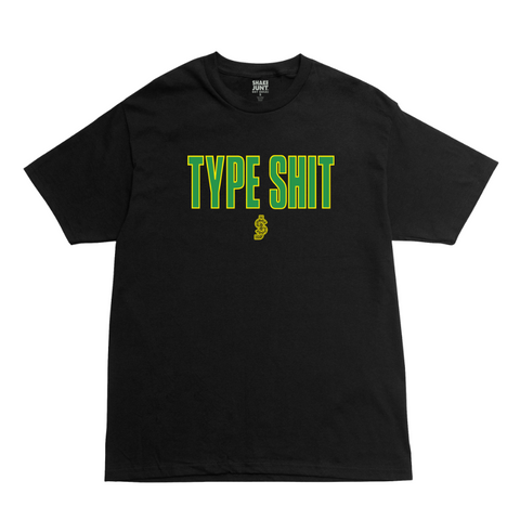 Type Shit Black Tee