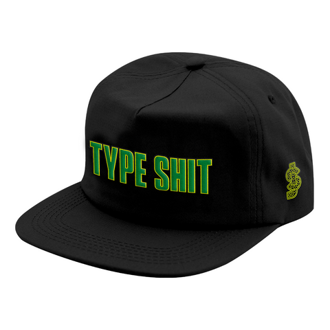Type Shit Black Snapback