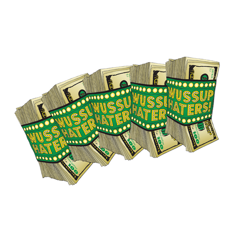 Money Talks Sticker 10pk
