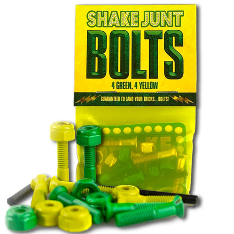 Bag O' Bolts 4 Green / 4 Yellow - Phillips