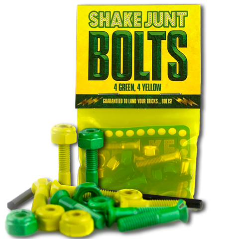 Bag O' Bolts 4 Green / 4 Yellow - Phillips