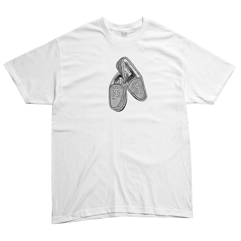 Slippers Tee White